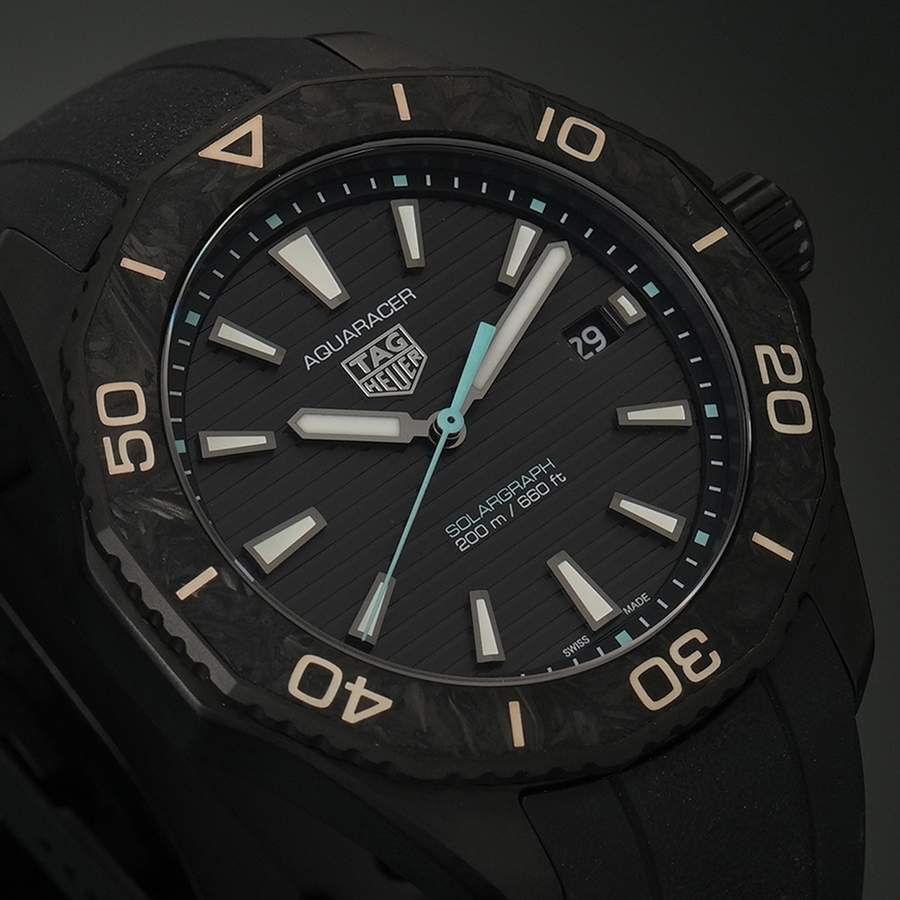 TAG Heuer(USED)태그호이어 아쿠아레이서 솔라그래프 WBP1112